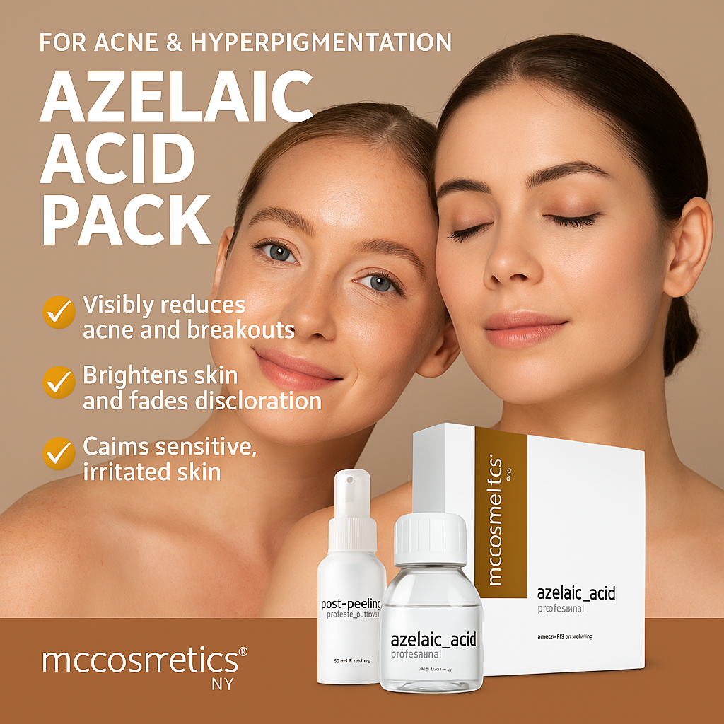 MCCosmetics NY | Azelaic Acid Pack (with Post Peeling Neutralizing