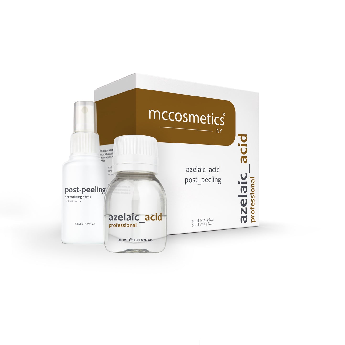 MCCosmetics NY | Azelaic Acid Pack (with Post Peeling Neutralizing Spray)