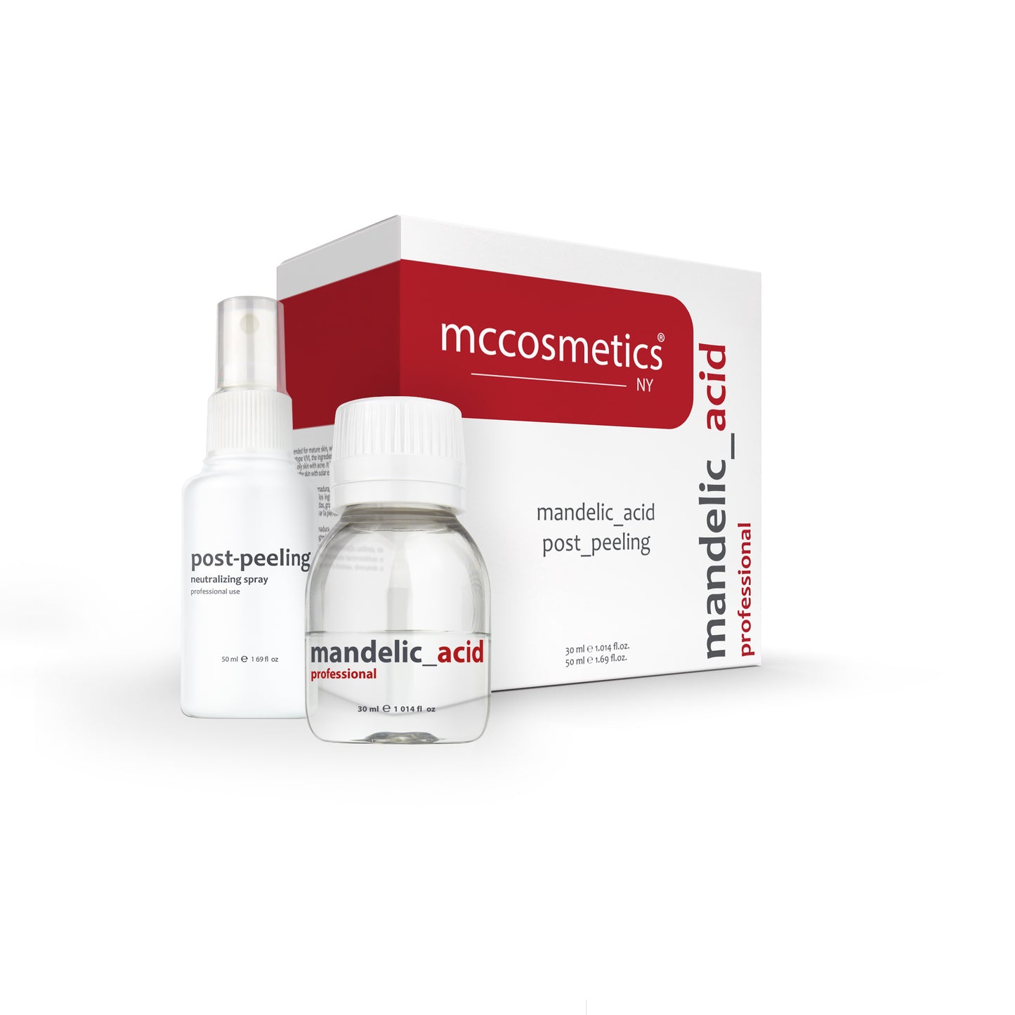 MCCosmetics NY | Mandelic Acid Pack (with Post Peeling Neutralizing Spray)