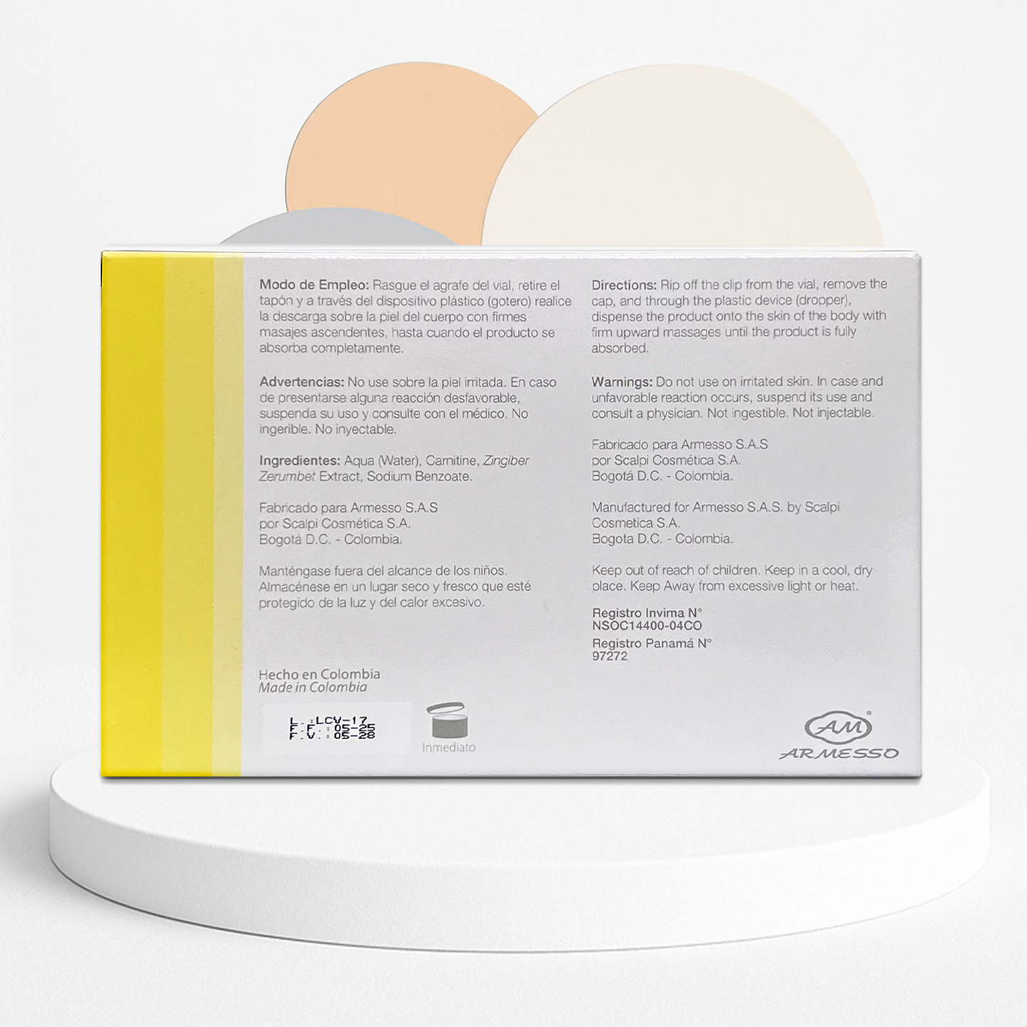 AM-Armesso | L-Carnitine Solution NF | 5x10ml Vials AM-Armesso | L-Carnitine Solution NF | 5x10ml Vials