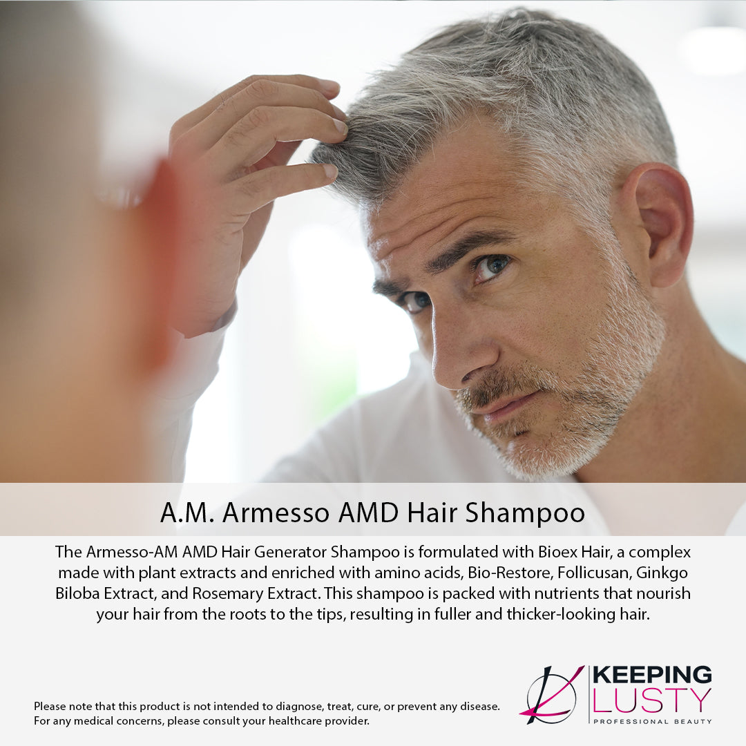 AM ARMESSO | AMD Capillary Regenerator Hair Shampoo – Hair Density & Scalp Nutrition |