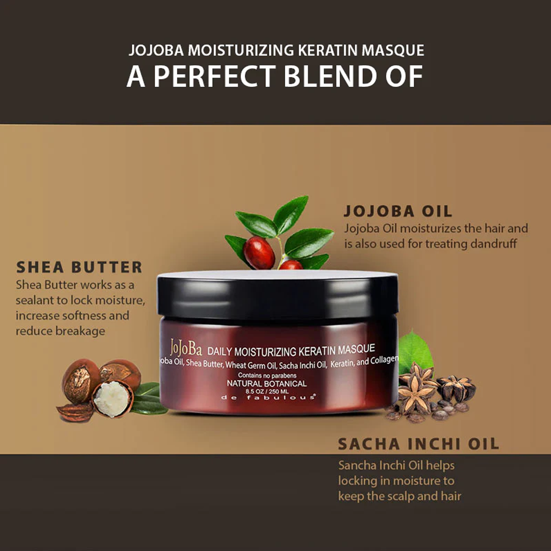 AMAZON SERIES | Jojoba Moisturizing Keratin Masque