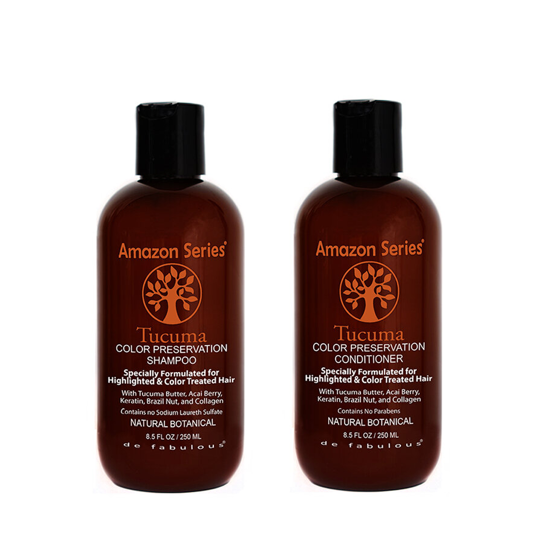 AMAZON SERIES | Tucuma Color Preservation Shampoo & Conditioner Set