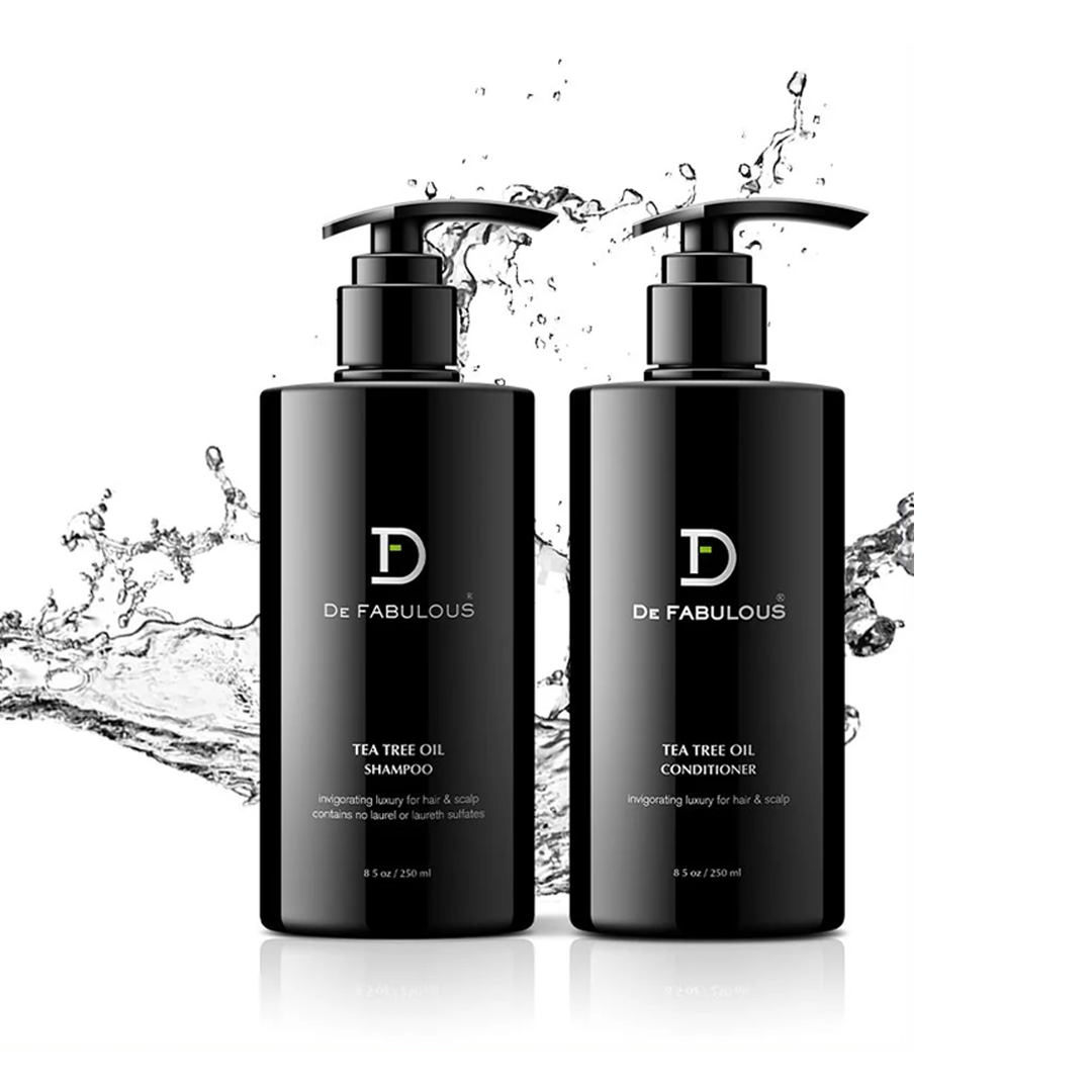 DE FABULOUS | Tea Tree Oil Shampoo and Conditioner Set