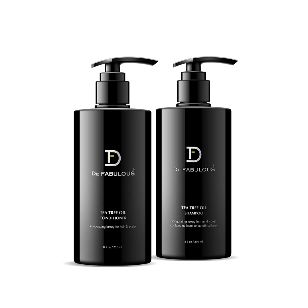 DE FABULOUS | Tea Tree Oil Shampoo and Conditioner Set