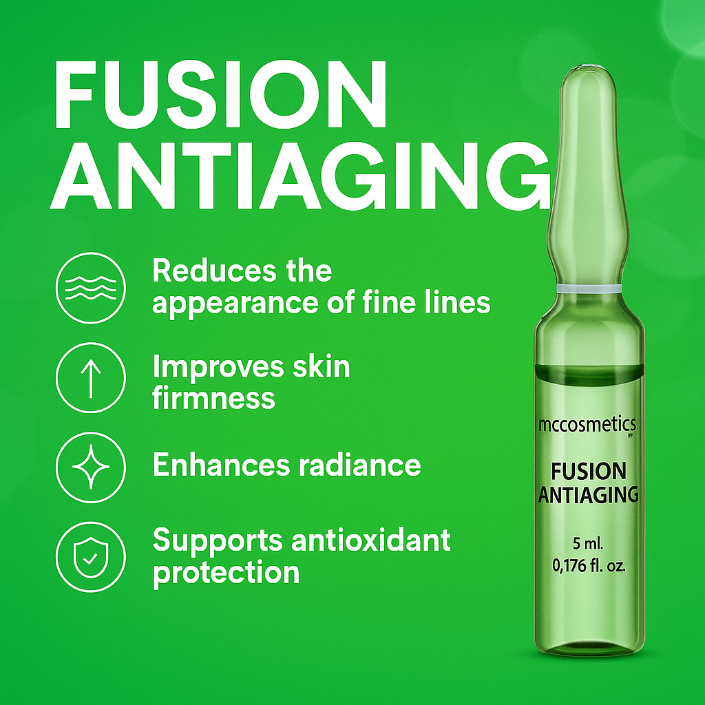 MCCOSMETICS NY - Fusion Antiaging | Skin Firming & Smoothing Topical Solution | 5x5ml