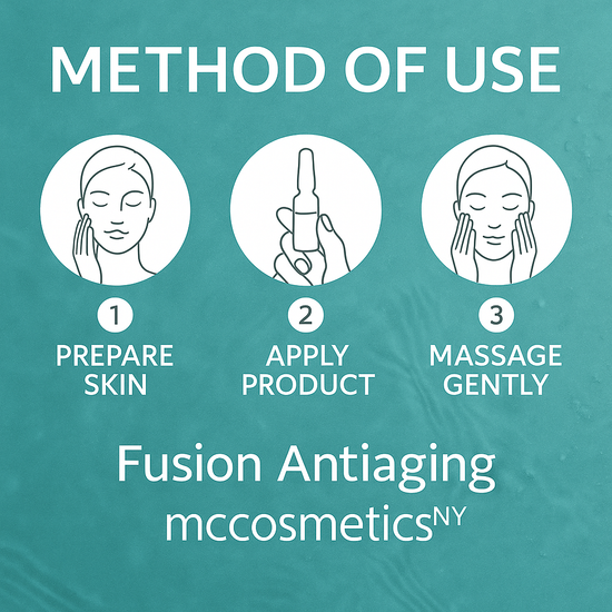 MCCOSMETICS NY - Fusion Antiaging | Skin Firming & Smoothing Topical Solution | 5x5ml