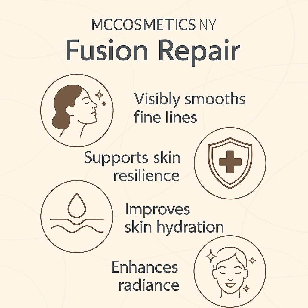 MCCOSMETICS NY - Fusion Repair | Advanced Topical Skin Repair & Hydration Solution | 5x5ml