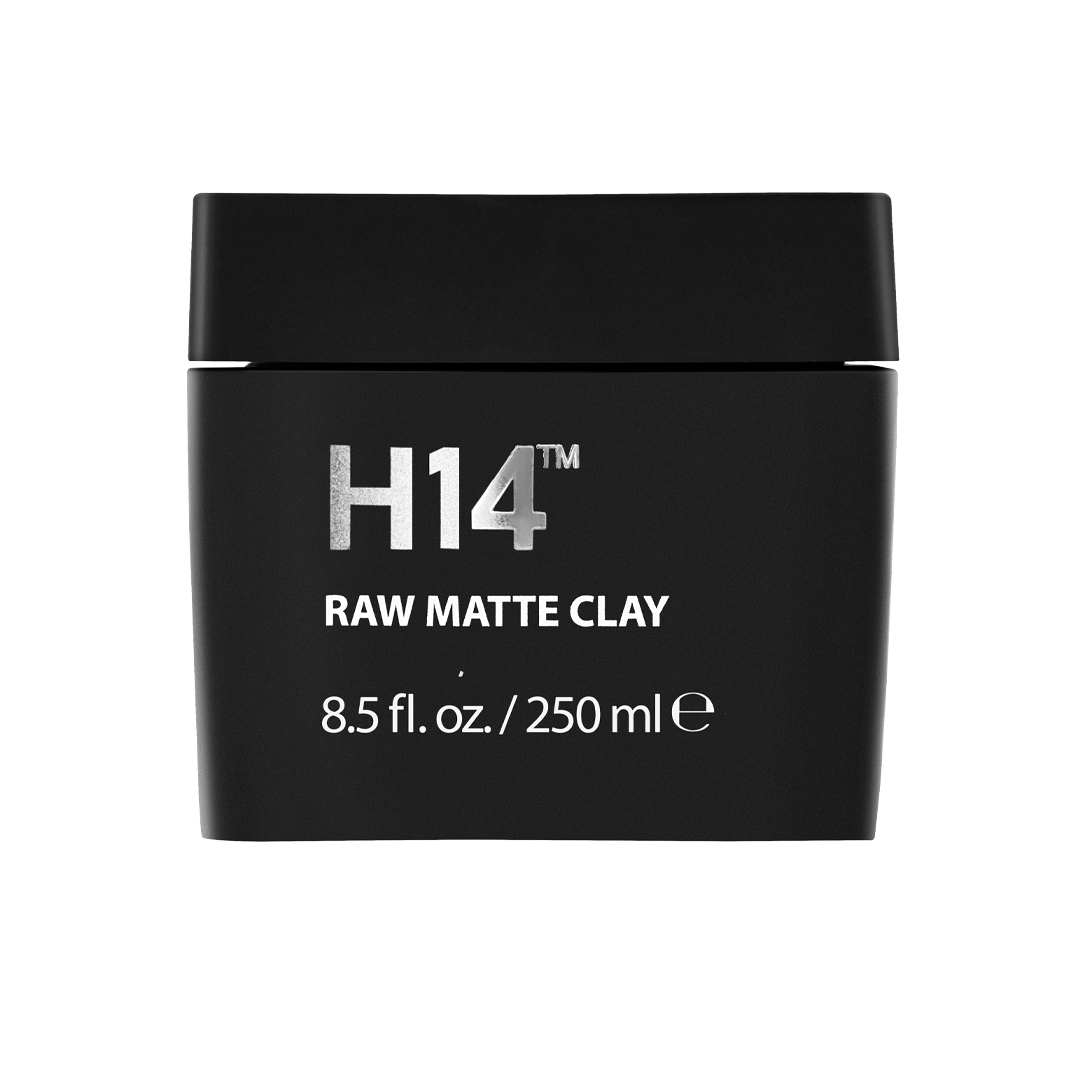 H14 | Raw Matte Clay – Strong Hold & Natural Matte Finish for Sculpted, Textured Styles