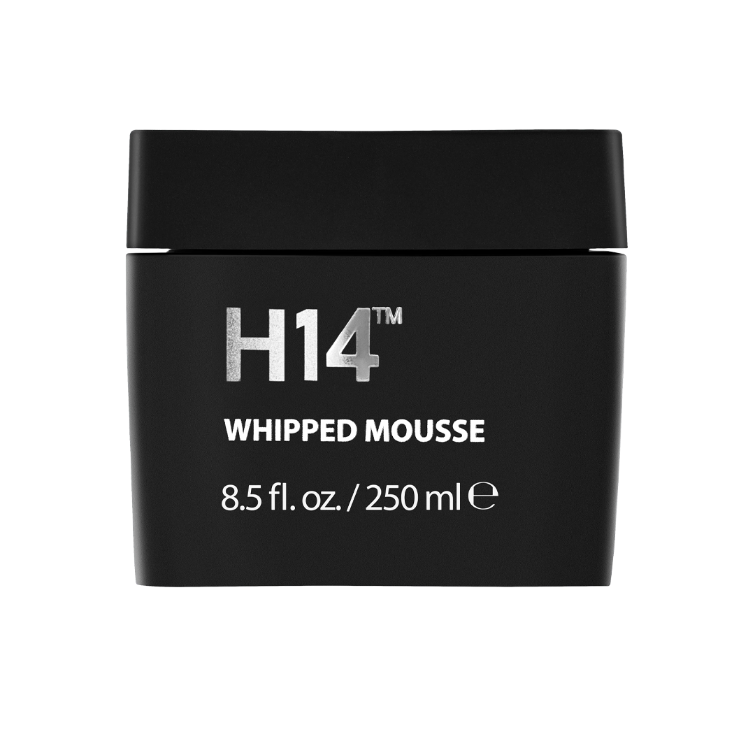 H14 | Whipped Mousse – Medium Hold & Anti-Humidity Formula for Sleek, Textured Styles