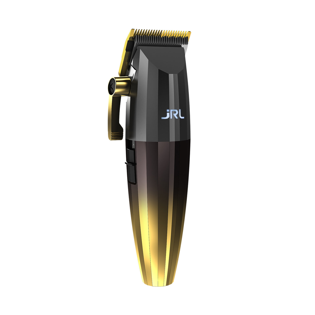 JRL Professional | FreshFade 2020C-G Clipper – Gold, Silent Motor, 7200 RPM, 4h Runtime