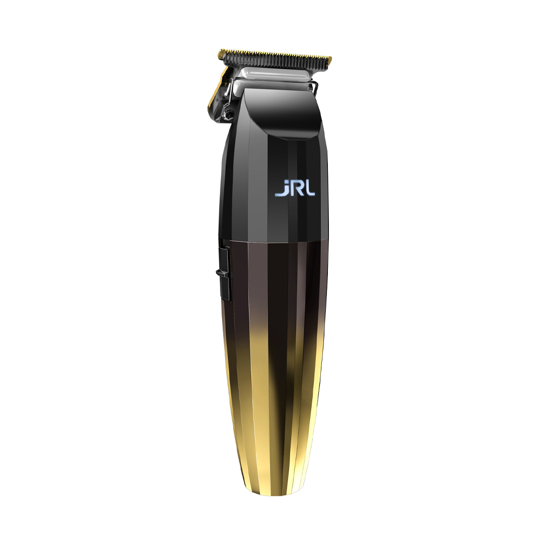 JRL Professional | FreshFade 2020T Trimmer – Gold, 7200 RPM, Exposed T-Blade