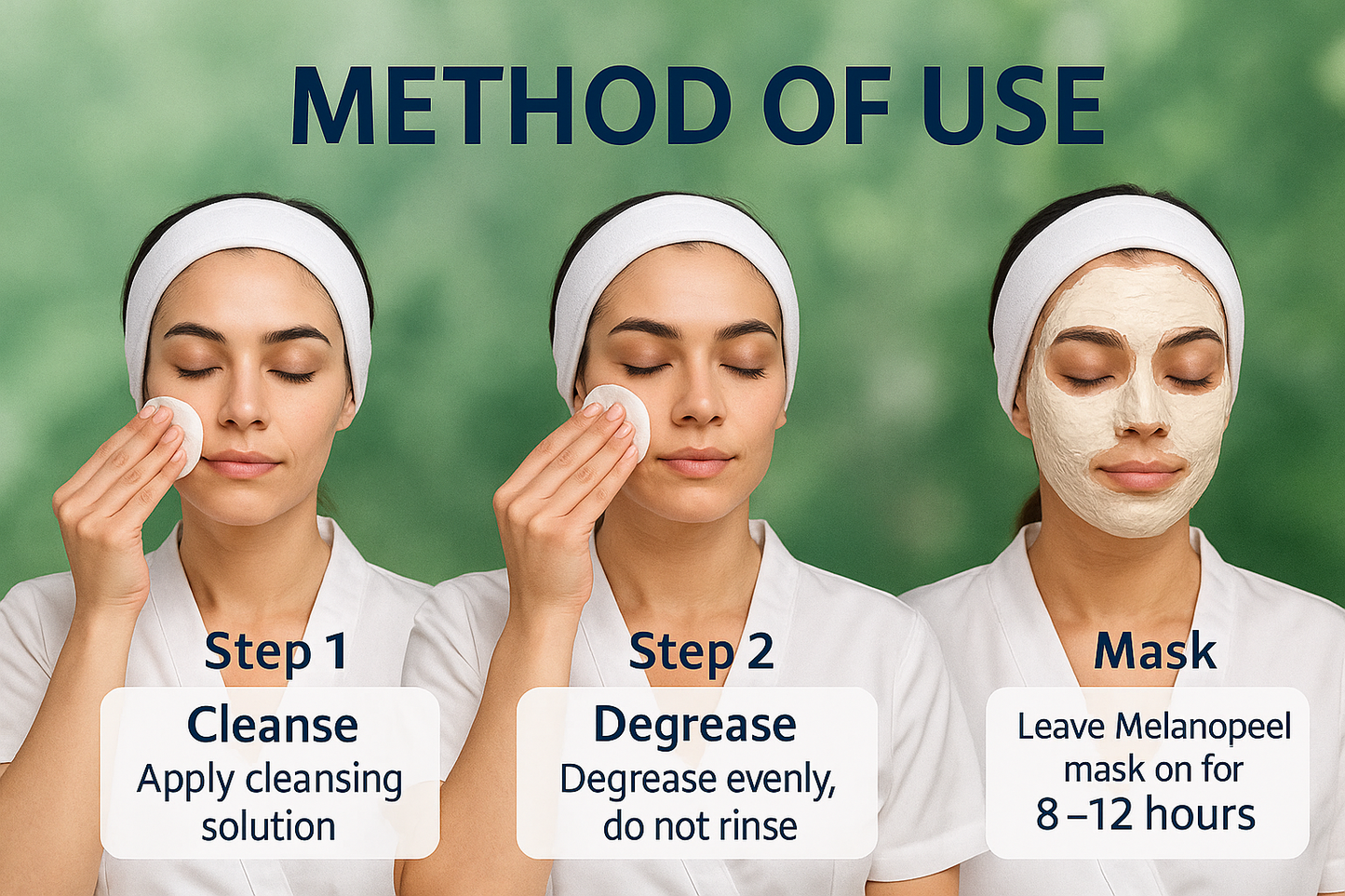 MCCOSMETICS NY - Melanopeel Professional Kit | 3-Step Depigmentation Treatment