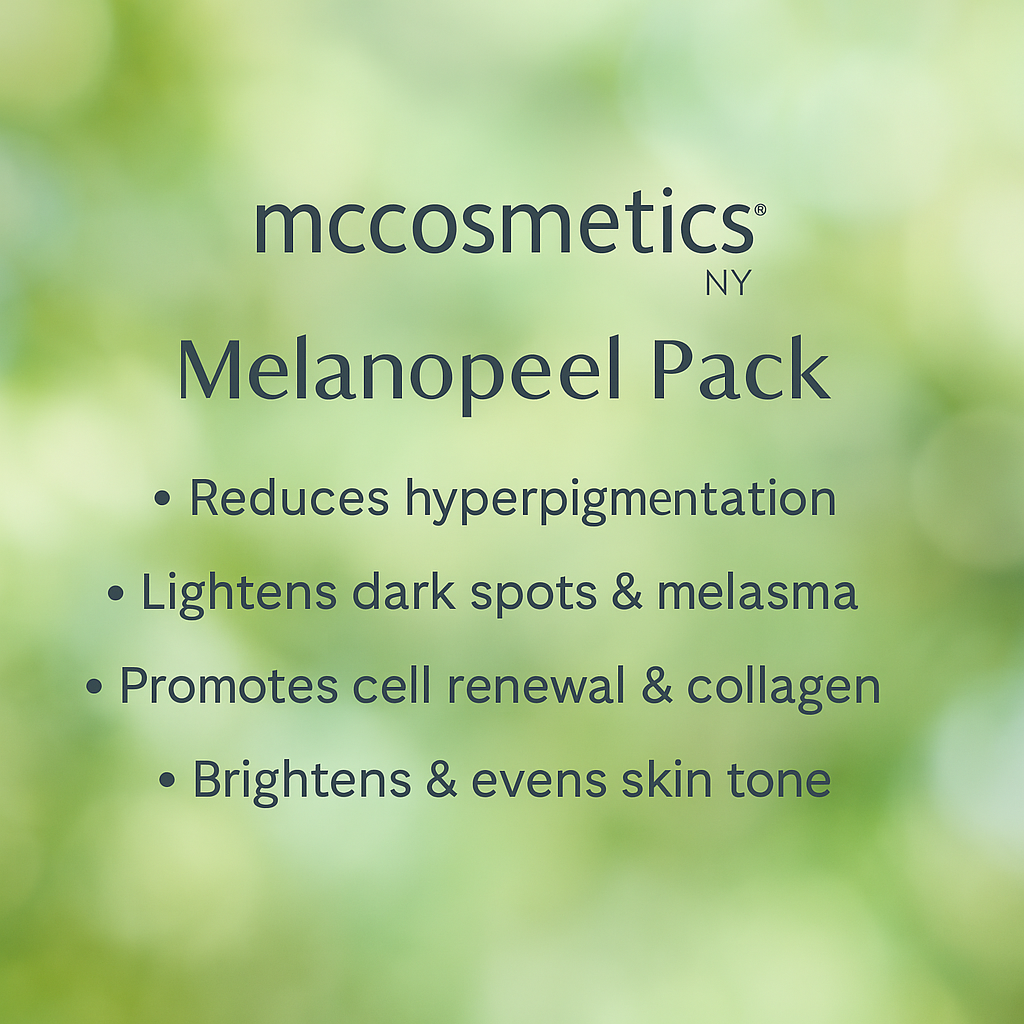 MCCOSMETICS NY - Melanopeel Pack | Professional Hyperpigmentation Treatment System