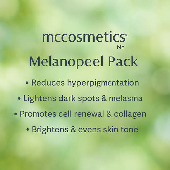 MCCOSMETICS NY - Melanopeel Pack | Professional Hyperpigmentation Treatment System