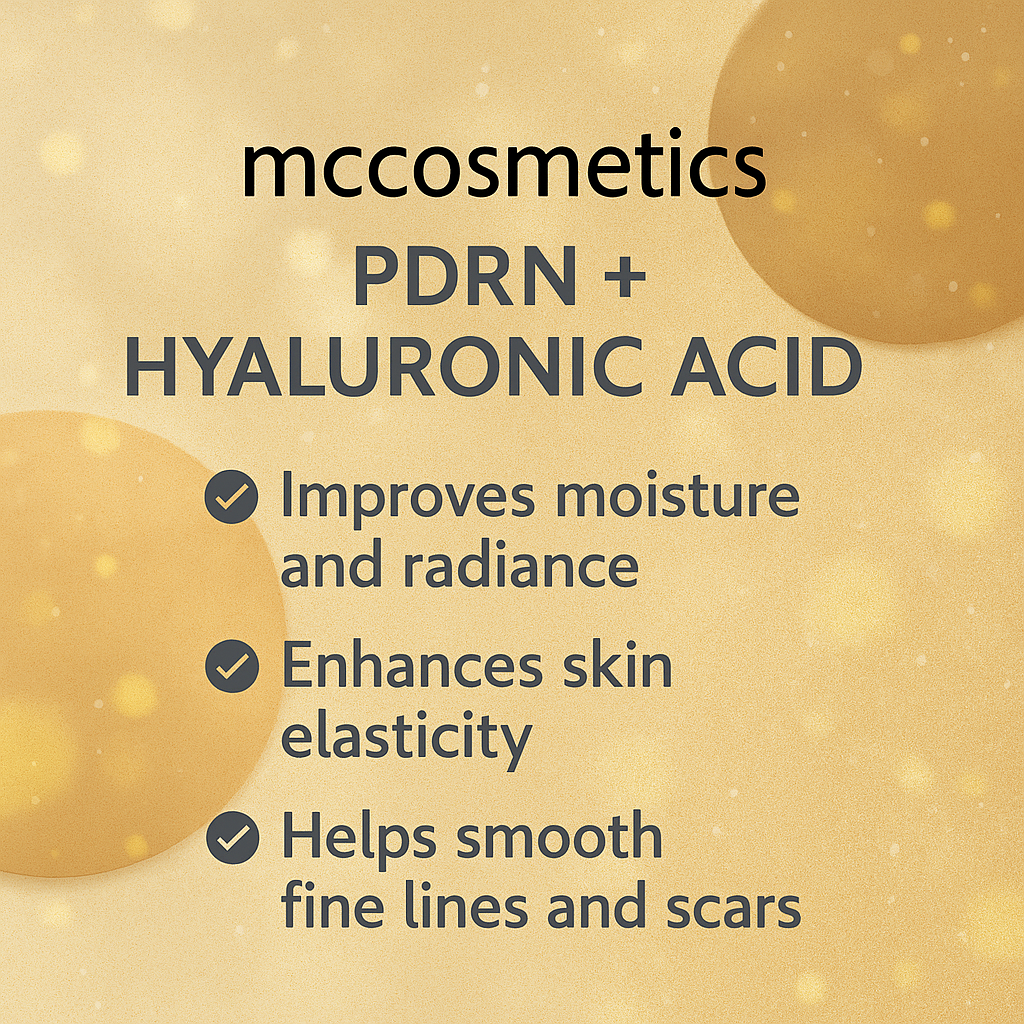 MCCOSMETICS NY - Prof. PDRN + Hyaluronic Acid | Cosmetic Skin Renewal Solution | 5x5ml