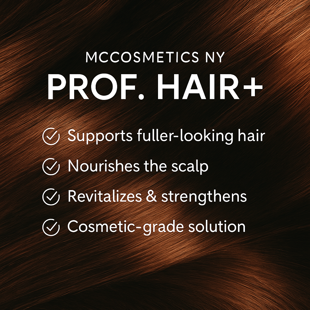 MCCOSMETICS NY - Prof. Hair+ | Cosmetic Scalp Treatment with Biotin & Dexpanthenol