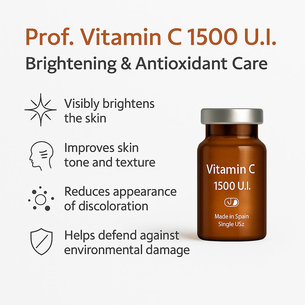 MCCosmetics NY Prof. Vitamin C 1500 U.I. – High-Potency Ascorbic Acid Cosmetic Solution (5x1500 U.I.)