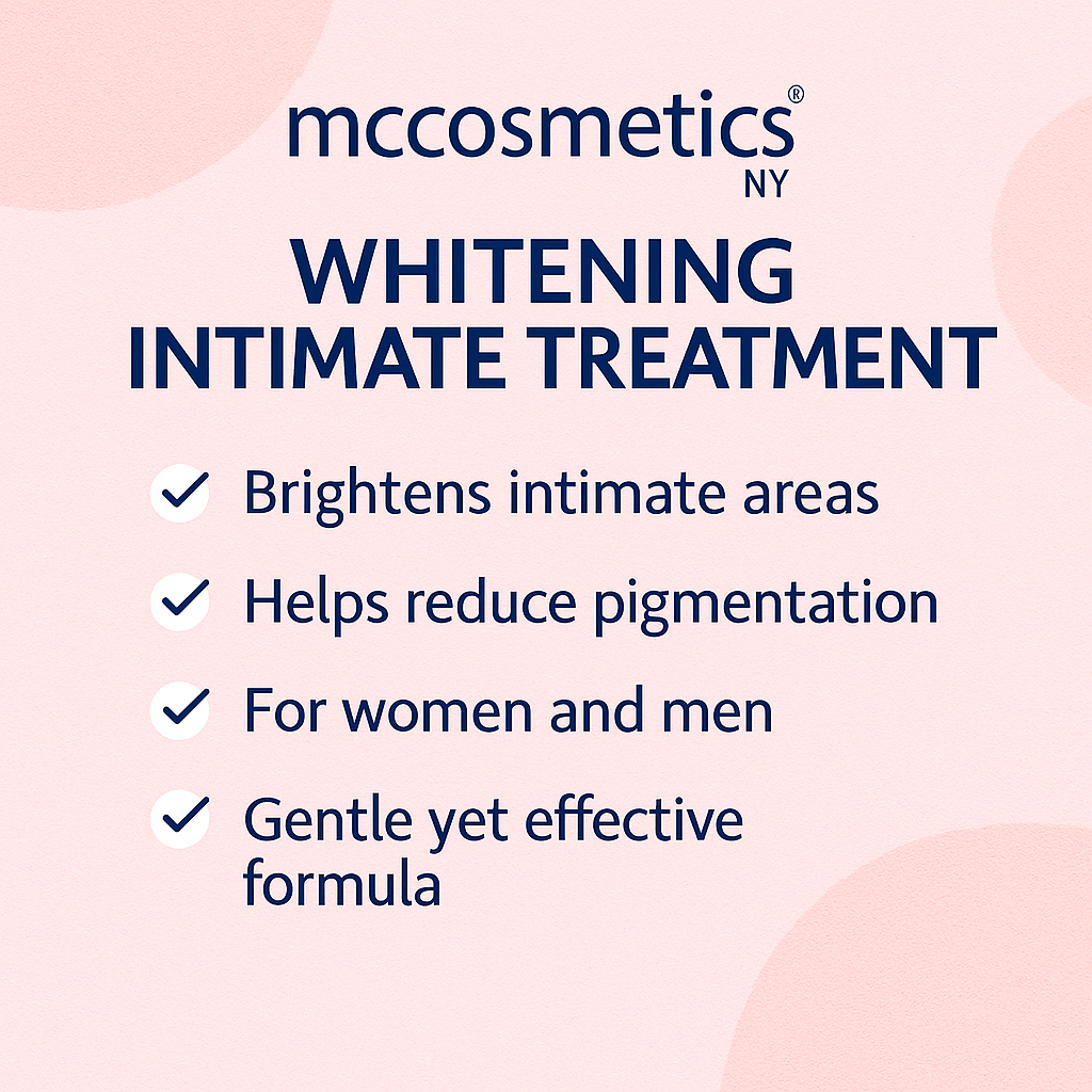 MCCOSMETICS NY - Whitening Intimate Treatment | Professional Skincare for Sensitive Areas