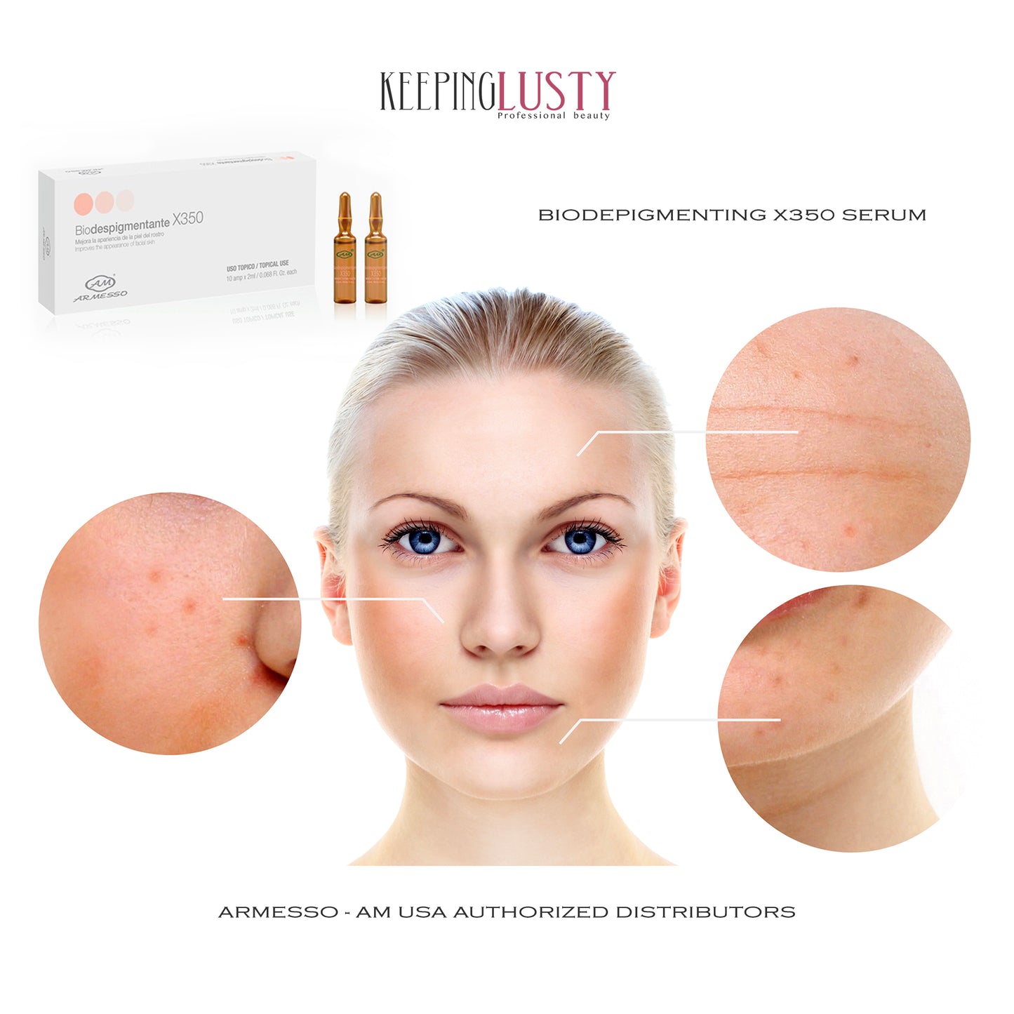 Load image into Gallery viewer, Armesso-AM Biodepigmenting X350 | Mesotherapy Serum | - Keeping Lusty
