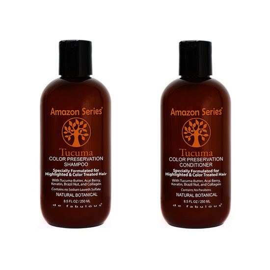 Load image into Gallery viewer, Amazon Series Tucuma Color Preservation Shampoo &amp;amp; Conditioner Set-Keeping Lusty
